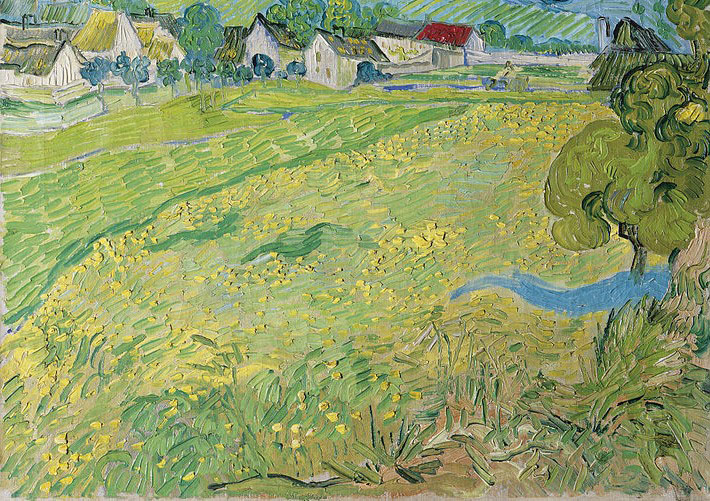Vincent Van Gogh Les Vessenots a Auvers
